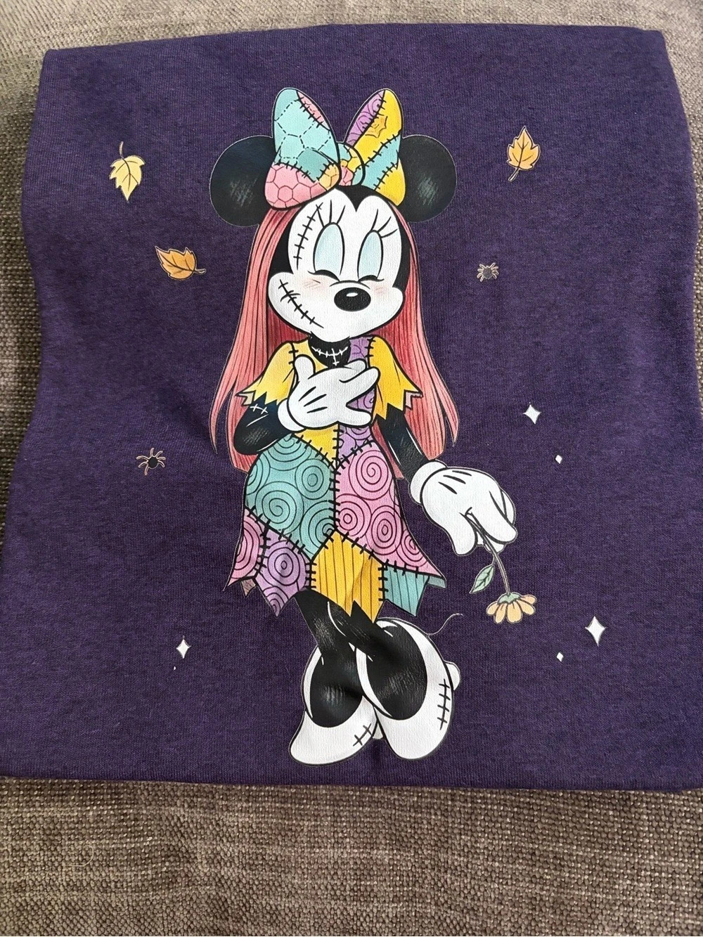 Disney Minnie Mouse Graphic Purple Top